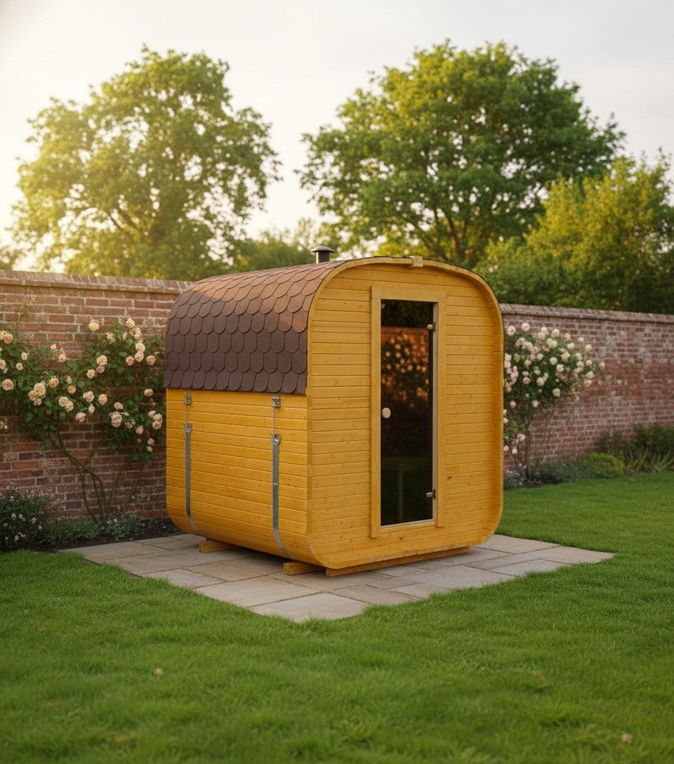 Steam & Oak Cube Sauna 1.8m