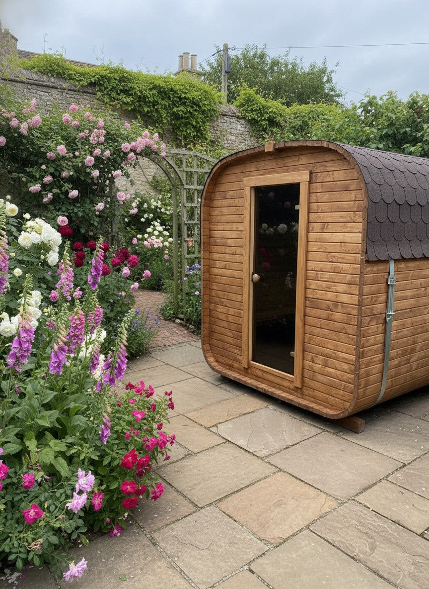Steam & Oak Cube Sauna 1.8m
