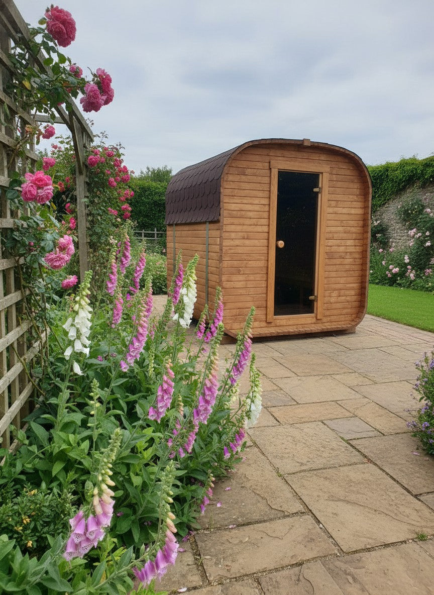 Steam & Oak Cube Sauna 1.8m