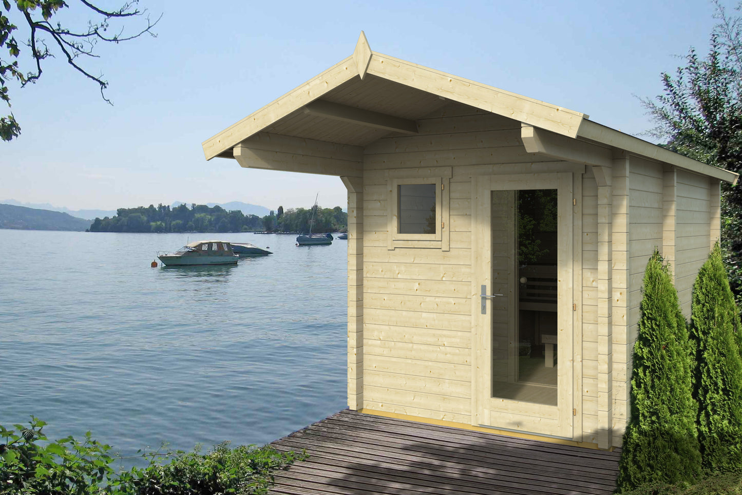 Eero 367 sauna cabin, alternative view