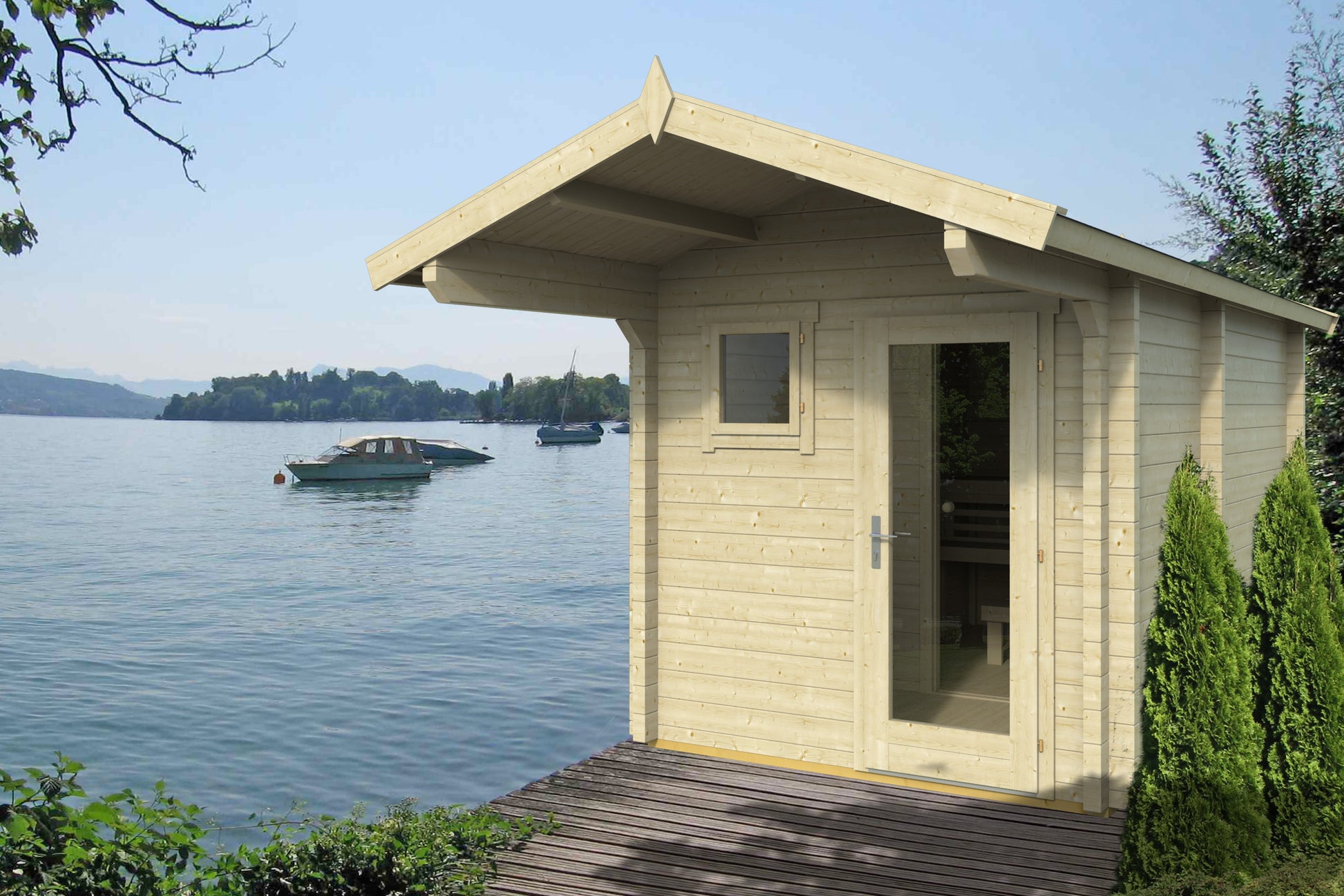 Eero 367 sauna cabin, alternative view