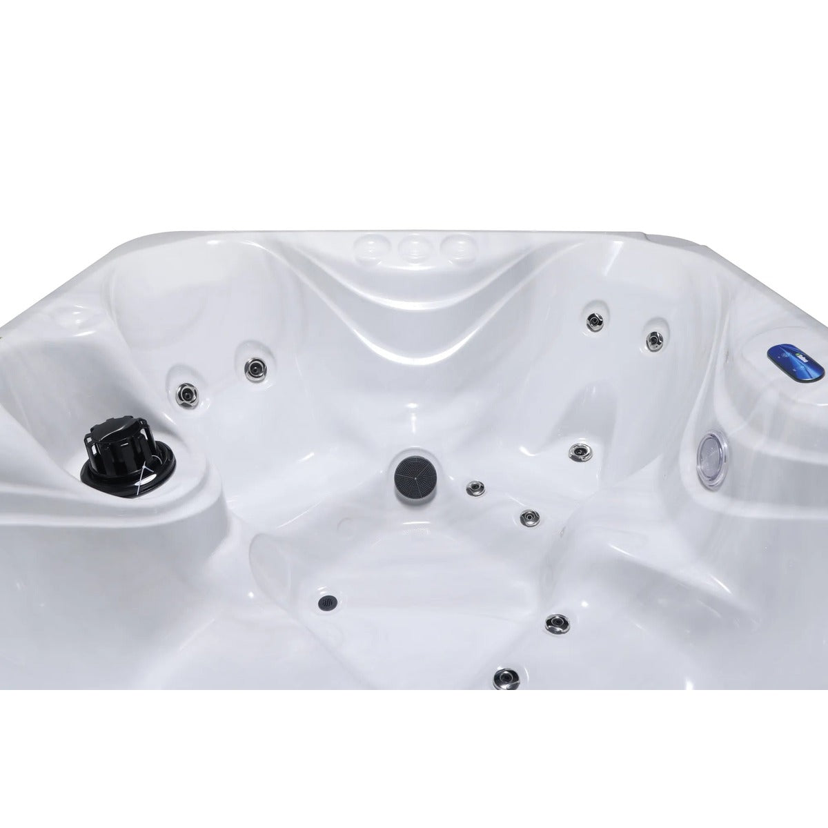 Entry Spa 4 Plug & Play Hot Tub — 4 Person 13A | Steam & Oak