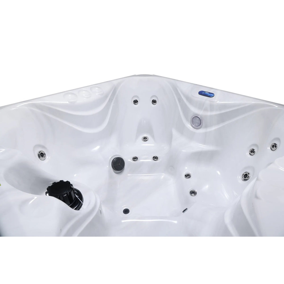 Entry Spa 4 Plug & Play Hot Tub — 4 Person 13A | Steam & Oak