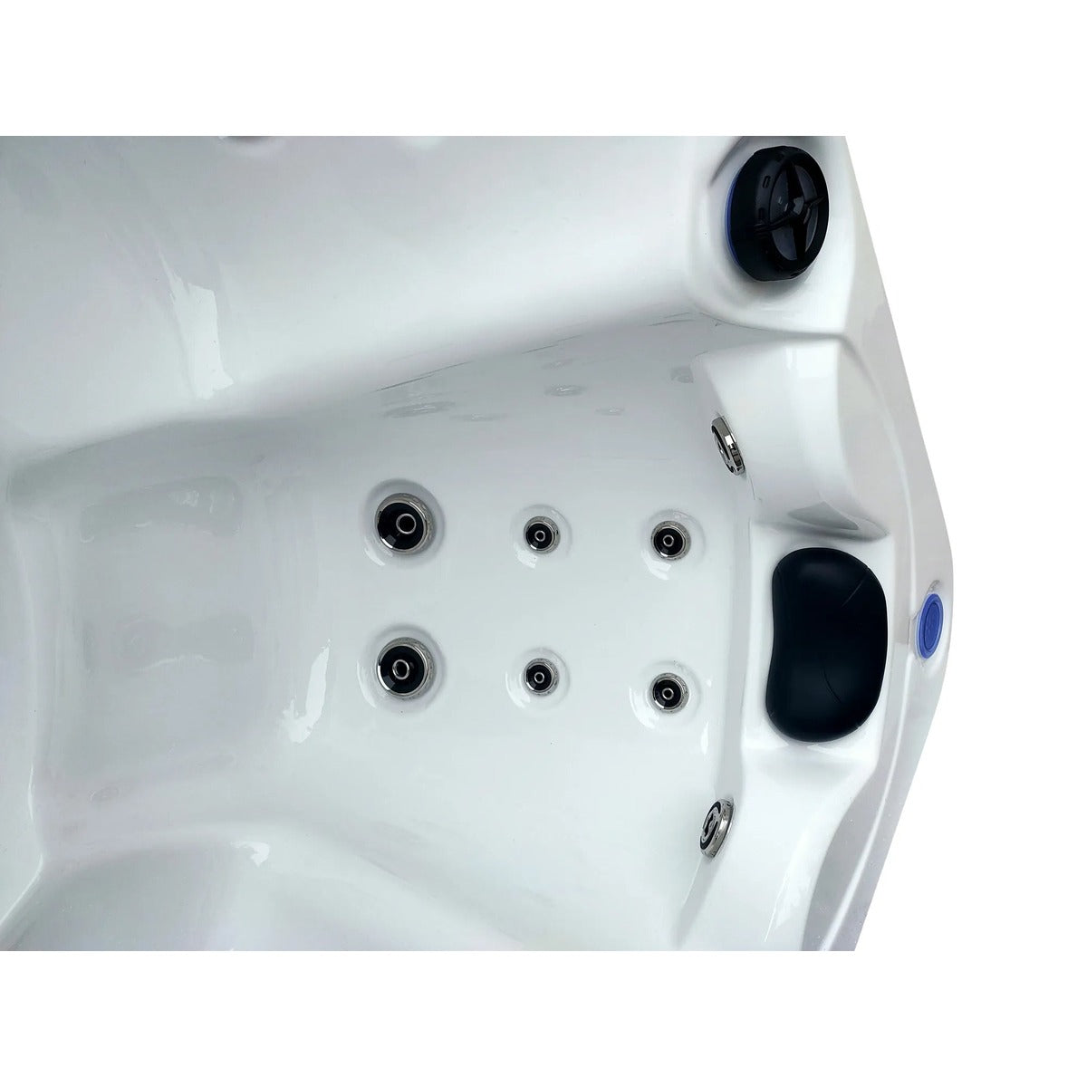 Entry Spa 5 Plug & Play Hot Tub — 5 Person 13A with 2 Loungers | Steam & Oak