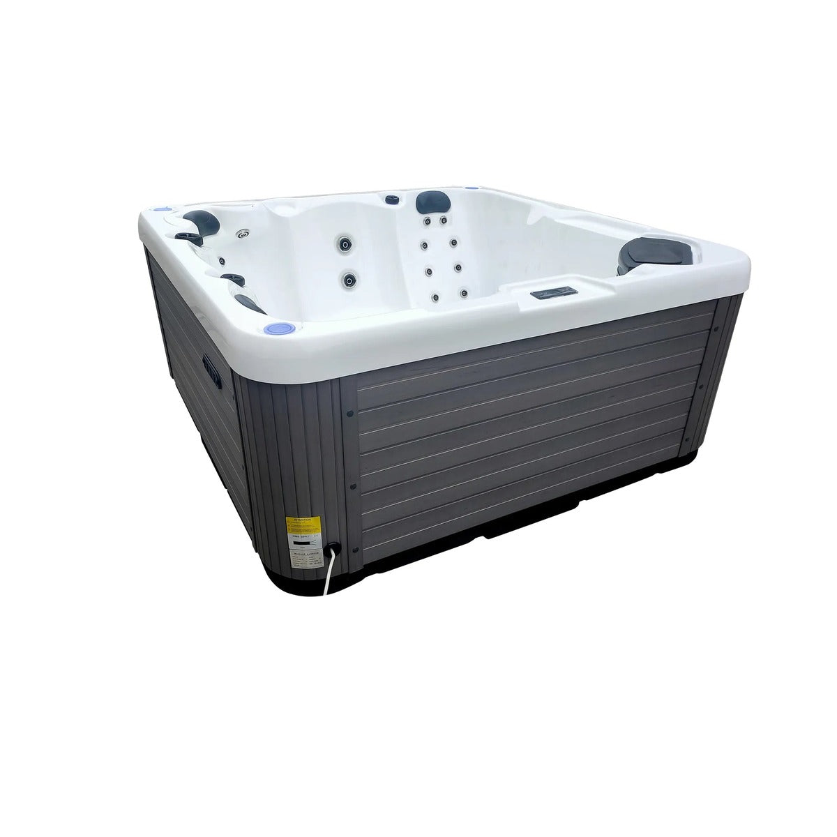 Entry Spa 5 Plug & Play Hot Tub — 5 Person 13A with 2 Loungers | Steam & Oak