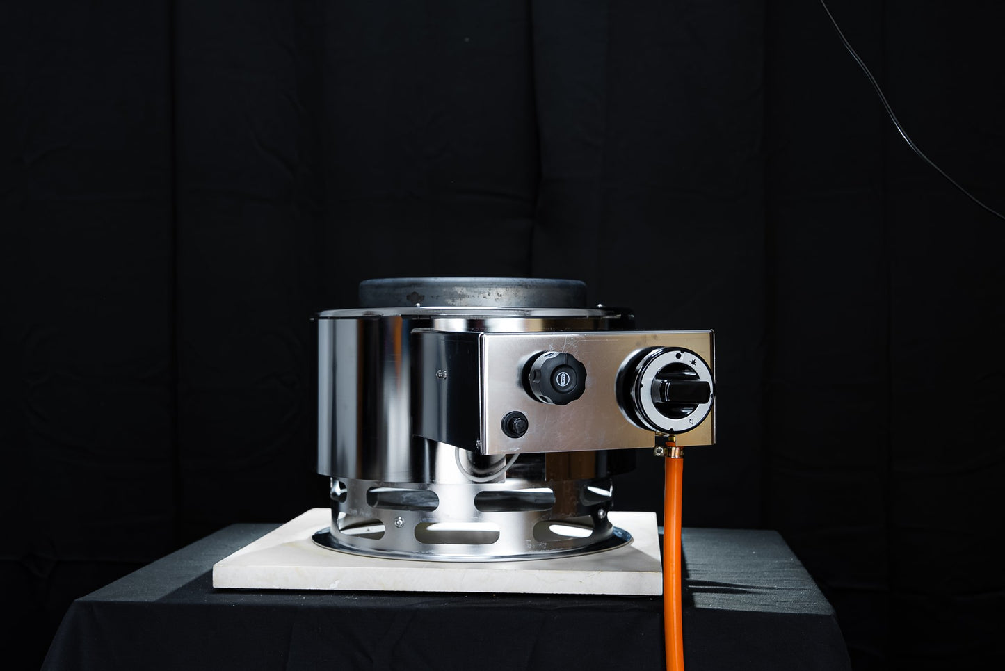 FinSteam gas sauna heater component detail