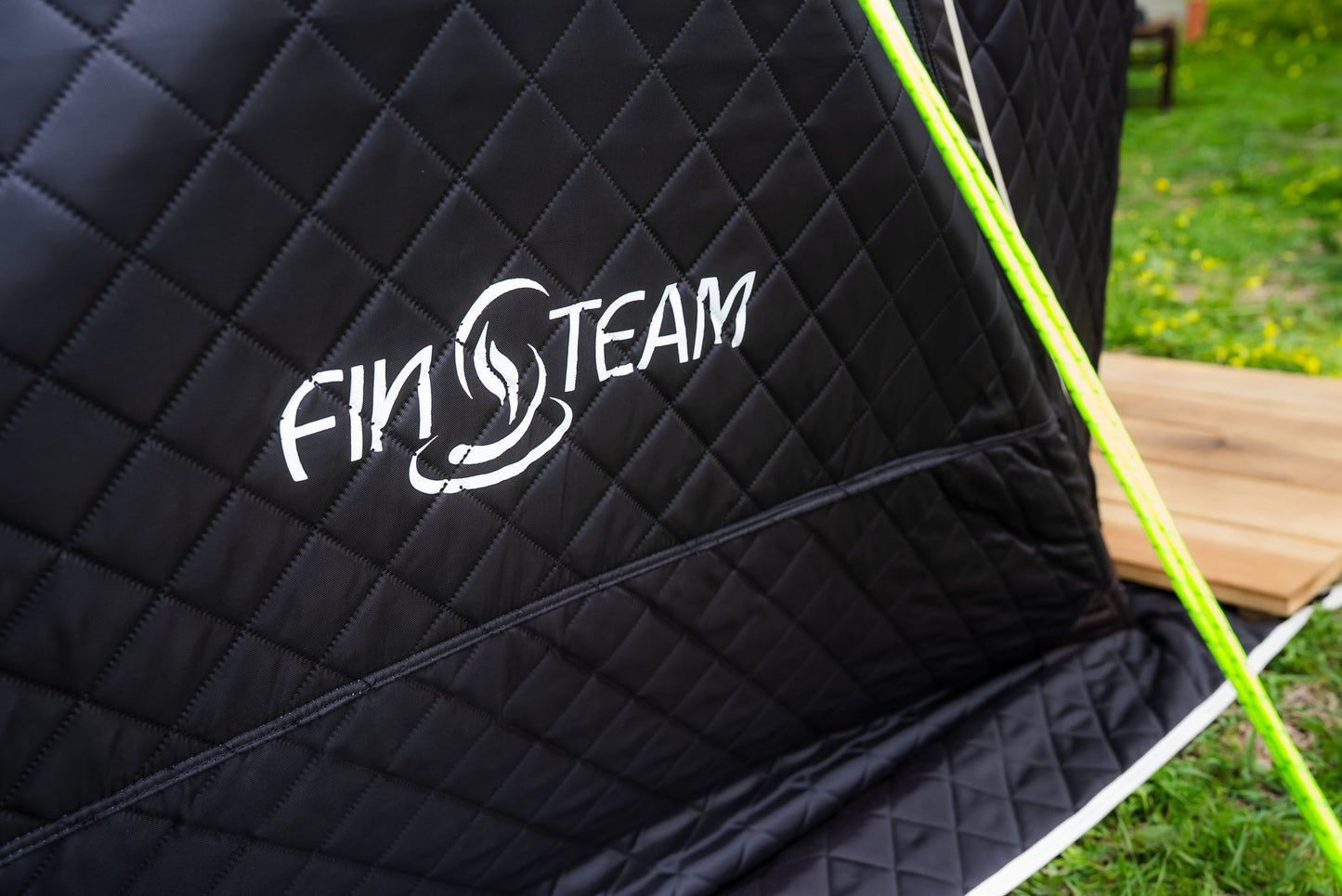 FinSteam Fritid X premium connectable pop-up gas sauna tent for 2-4 people