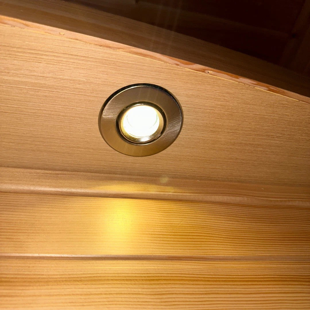 Bella 1 Indoor Infrared Sauna (Hemlock) – 1 Person