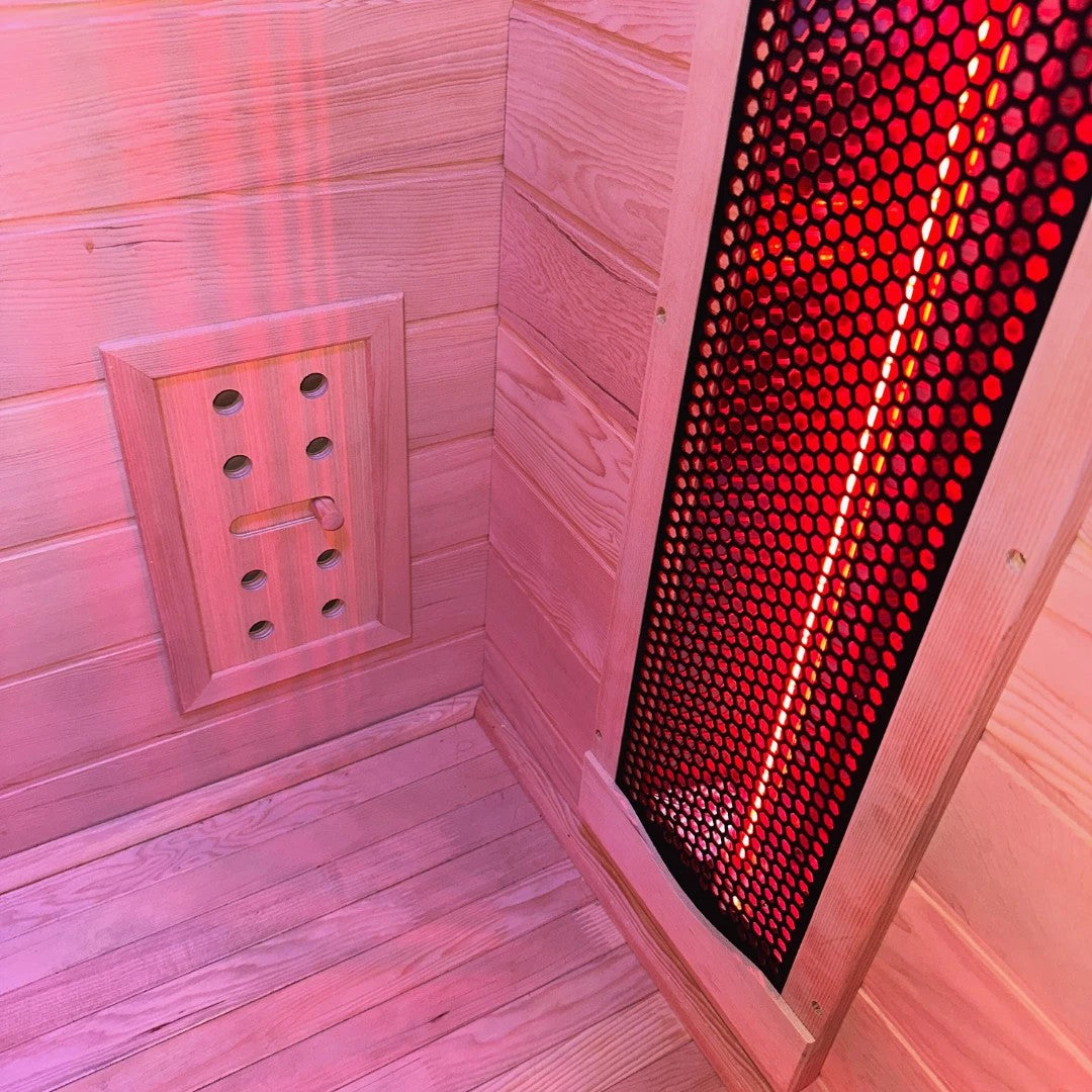 Bella 1 Indoor Infrared Sauna (Hemlock) – 1 Person