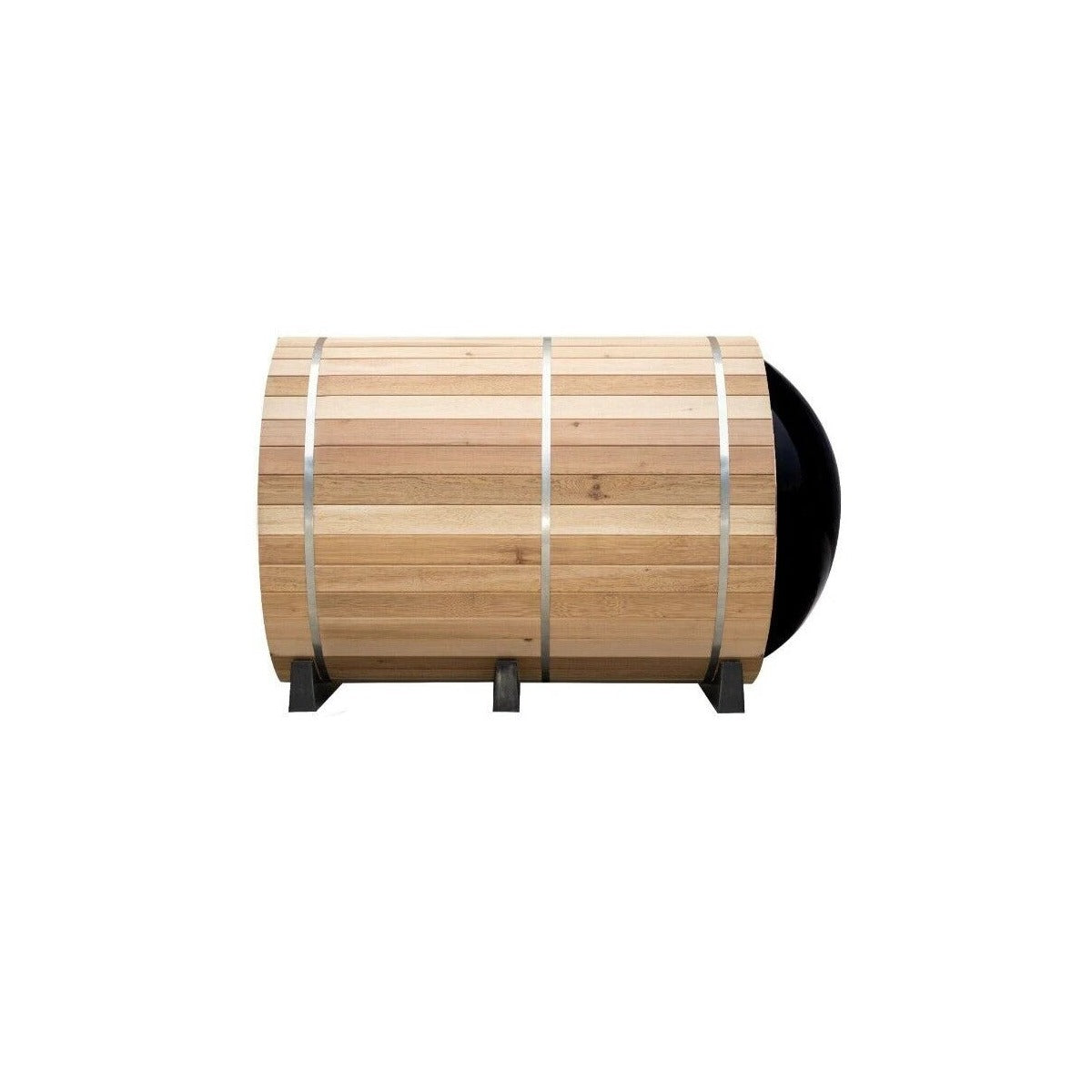 Fonteyn Panorama 1800 Barrel Sauna — 4 Person Outdoor Panoramic | Steam & Oak
