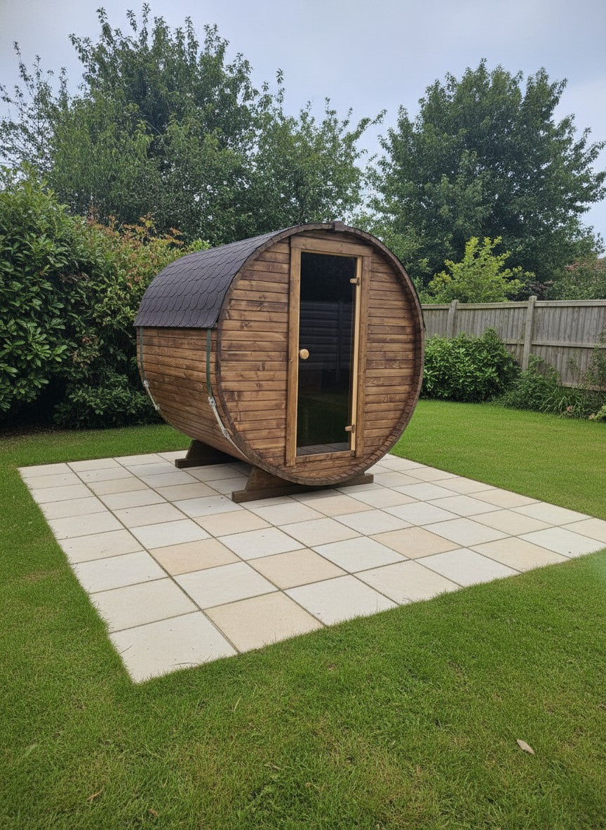 Steam & Oak Barrel Sauna 1.8m