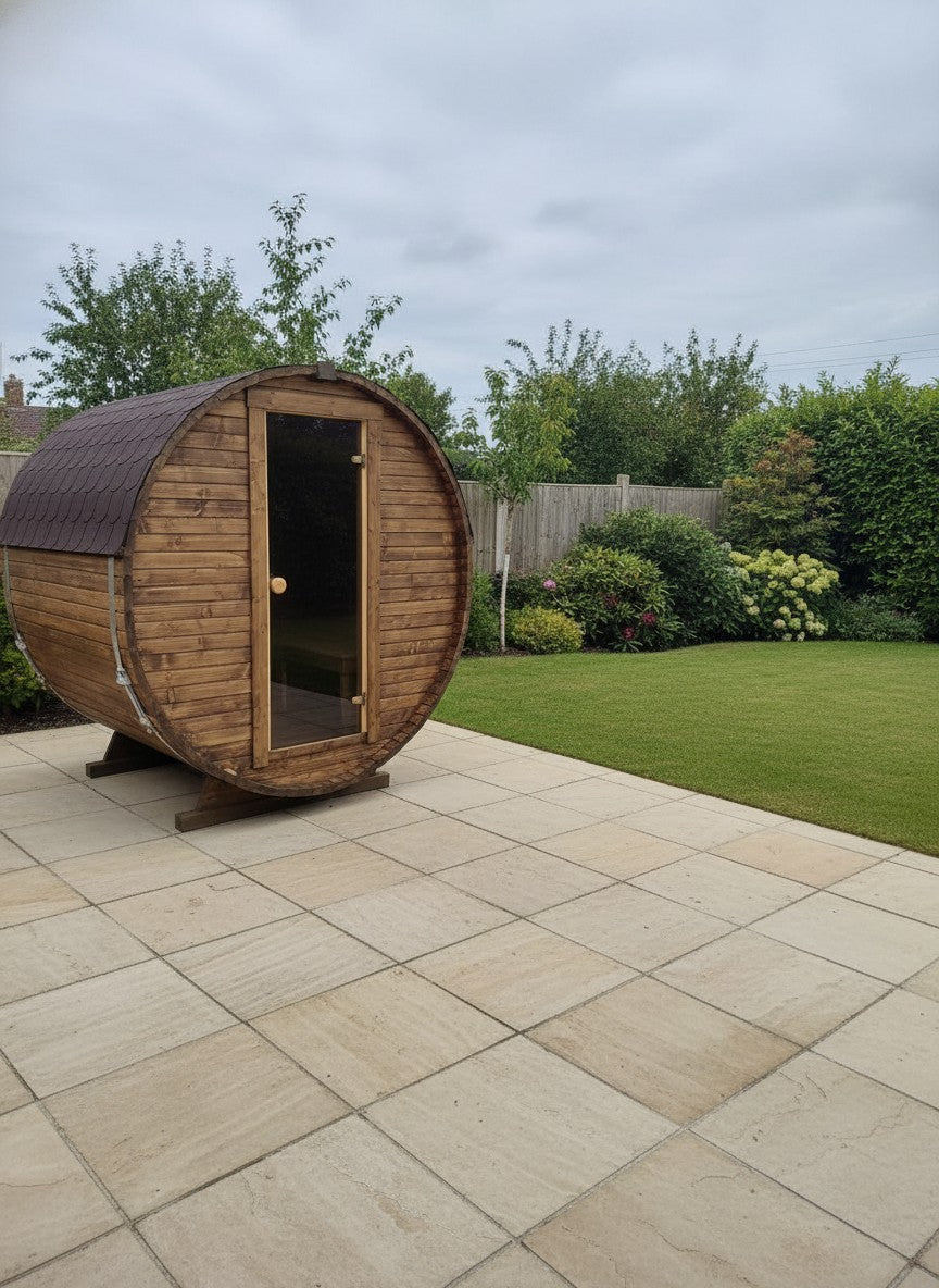 Steam & Oak Barrel Sauna 1.8m