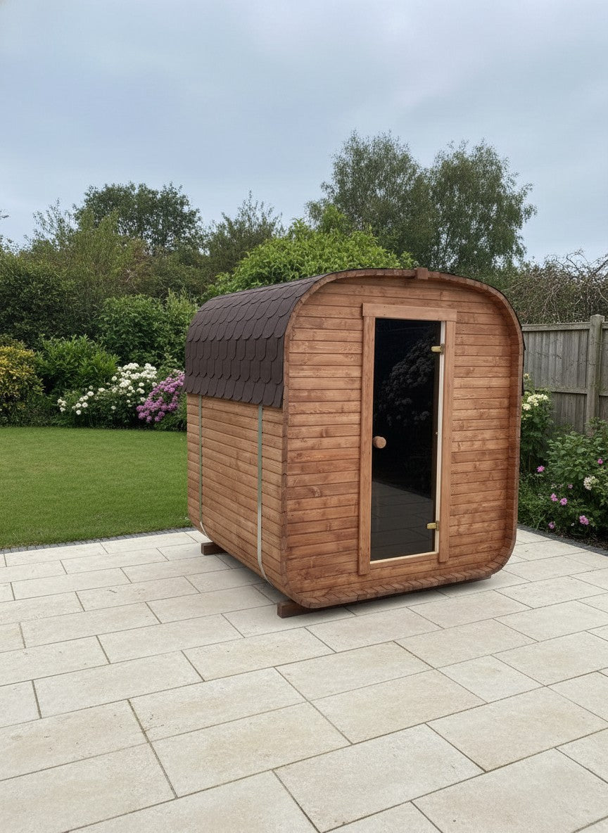 Steam & Oak Cube Sauna 1.8m