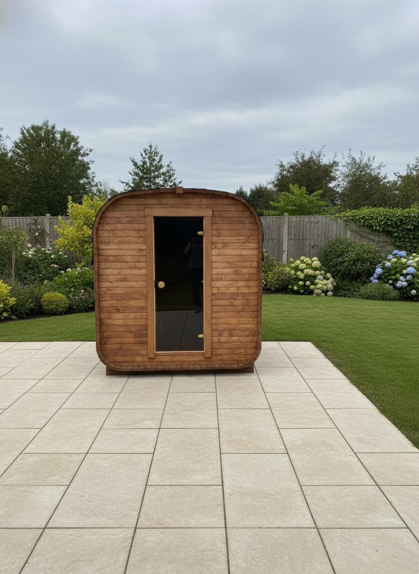 Steam & Oak Cube Sauna 1.8m
