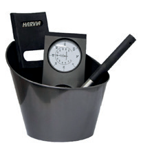Holl's — harvia sauna accessory kit bucket ladle