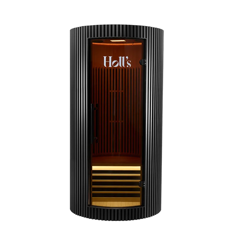 Holl's Moon 1 one person circular infrared sauna