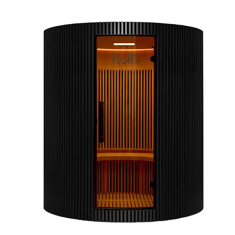 Holl's Moon 4 four person circular infrared sauna