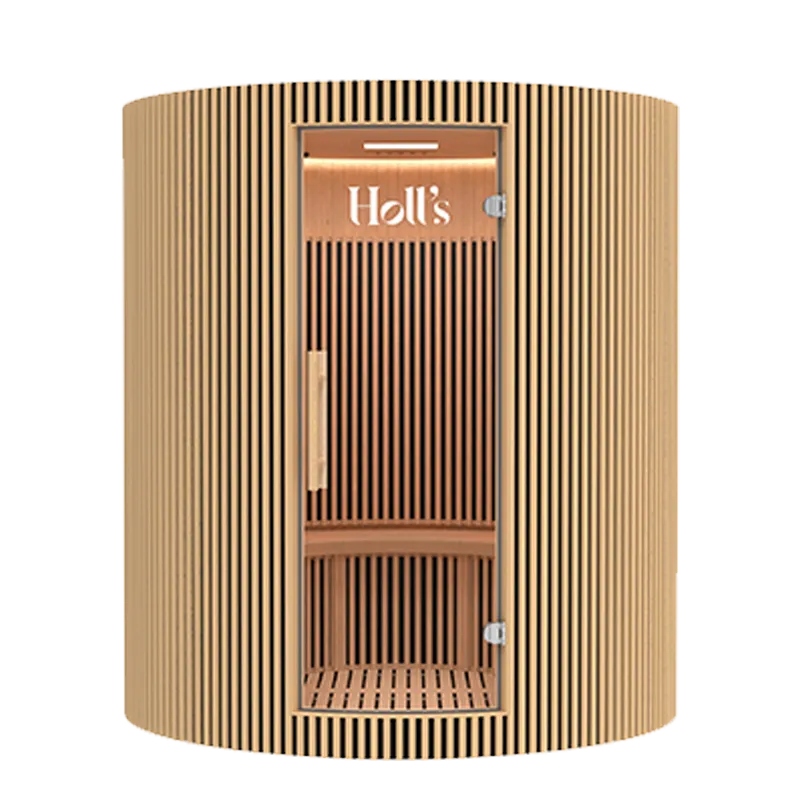 Holl's Moon 4 four person circular infrared sauna
