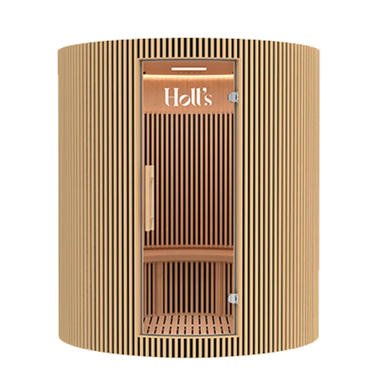 Holl's Moon 4 four person circular infrared sauna