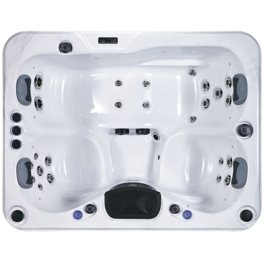 WithinWellness Serenity 3 | 3-Person Plug & Play Spa with Lounger