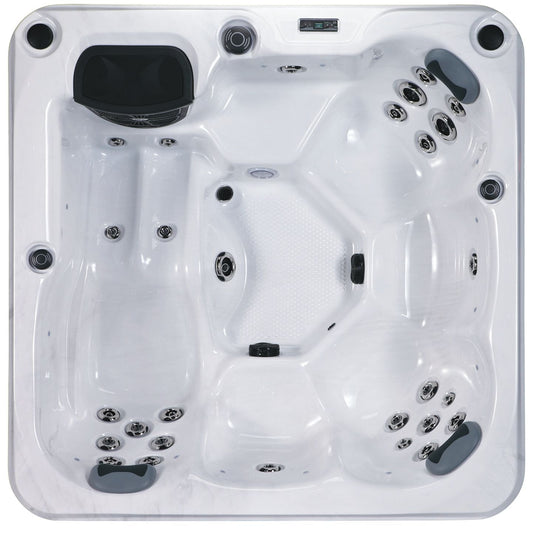 WithinWellness Elysium 6 | 6-Person Lounger Plug & Play Hot Tub