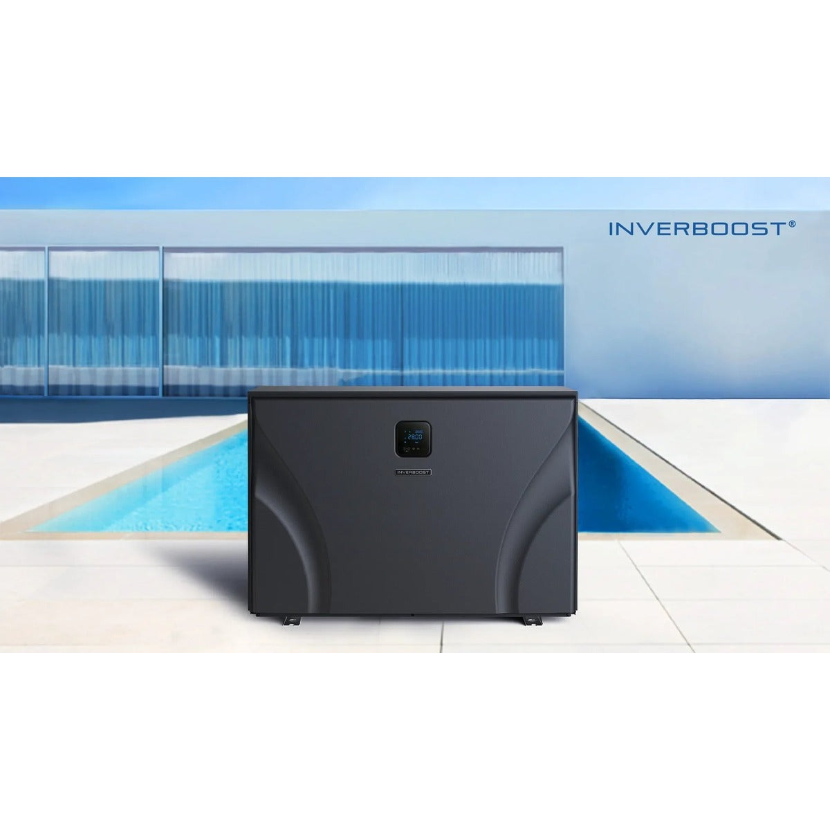 Inverboost UX Inverter Heat Pump — 11kW / 14kW / 17kW Ultra-Silent, COP 16 | Steam & Oak