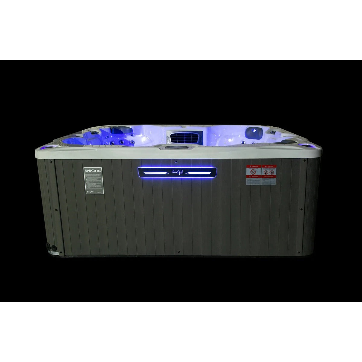 Lux Spa 7 Hot Tub — 7 Person 32A Premium Spa | Steam & Oak