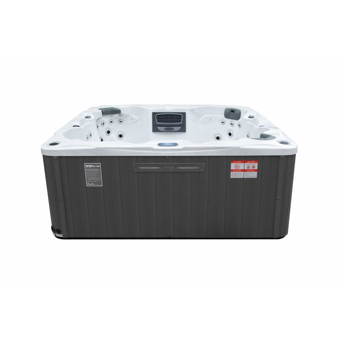 Lux Spa 7 Hot Tub — 7 Person 32A Premium Spa | Steam & Oak