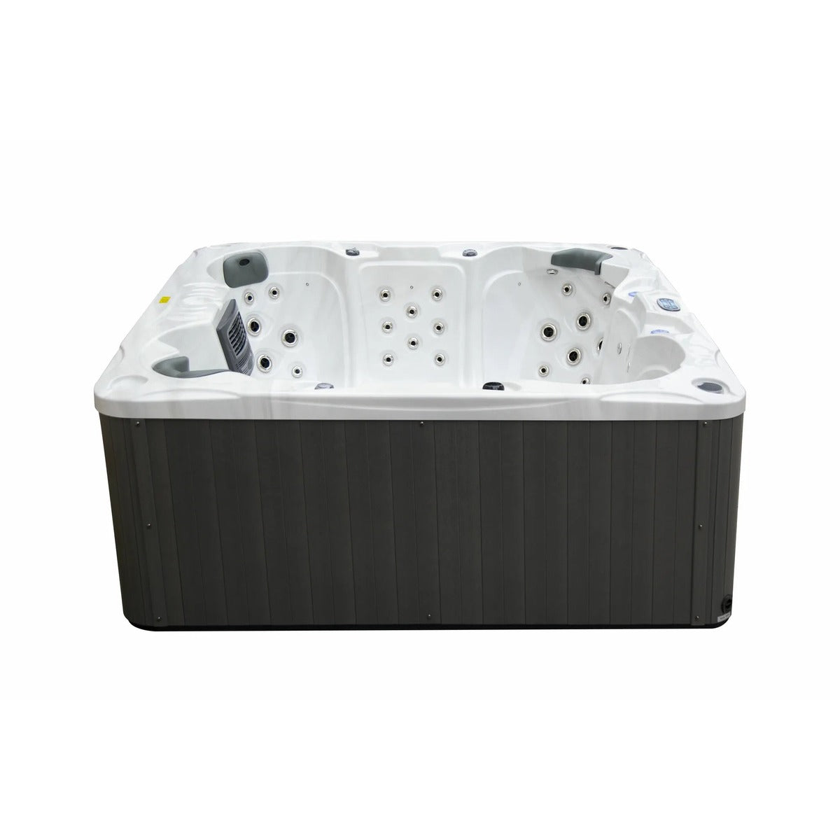 Lux Spa 7 Hot Tub — 7 Person 32A Premium Spa | Steam & Oak