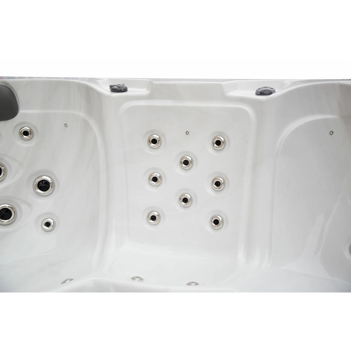 Lux Spa 7 Hot Tub — 7 Person 32A Premium Spa | Steam & Oak