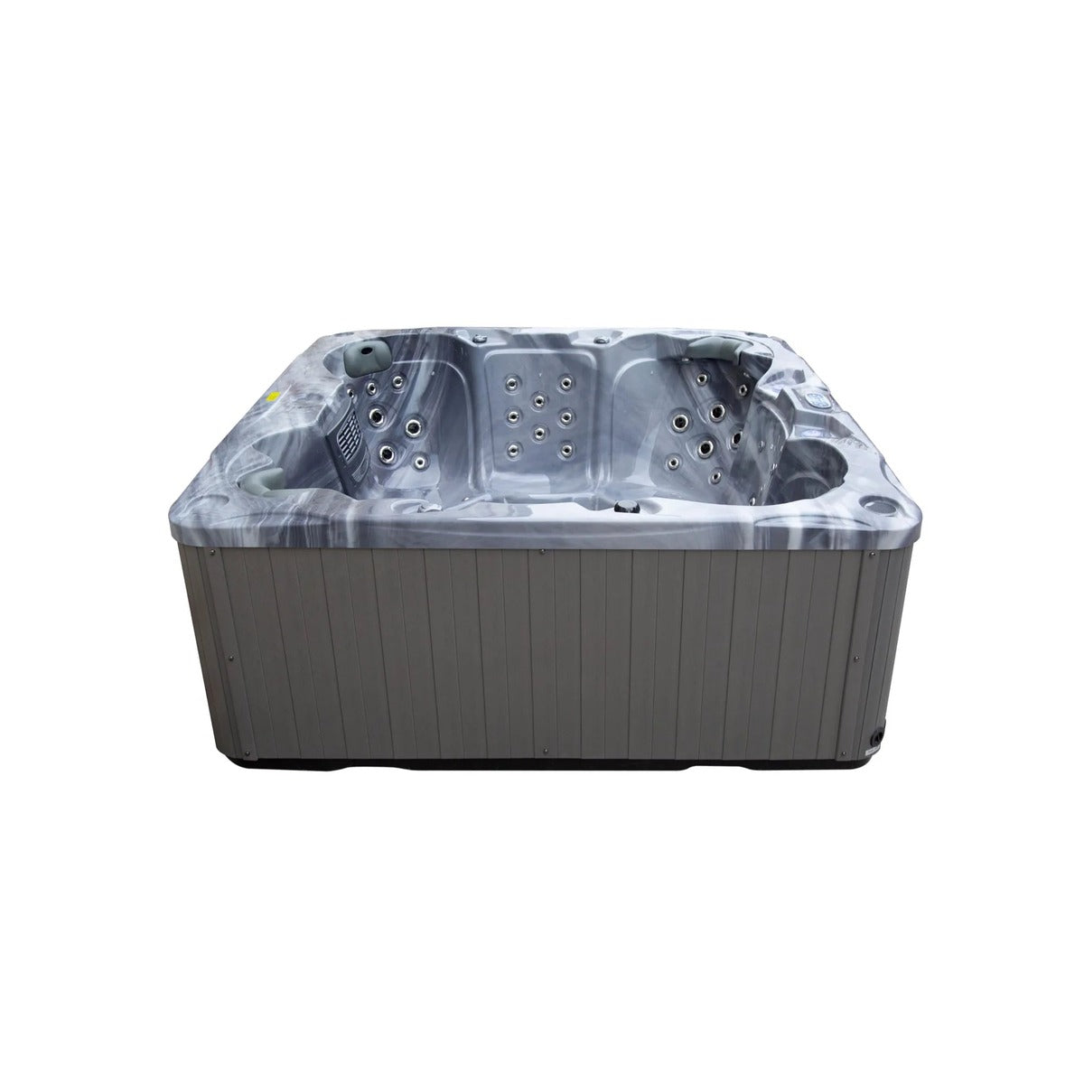 Lux Spa 7 Hot Tub — 7 Person 32A Premium Spa | Steam & Oak