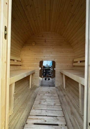 Steam & Oak Barrel Sauna 1.8m