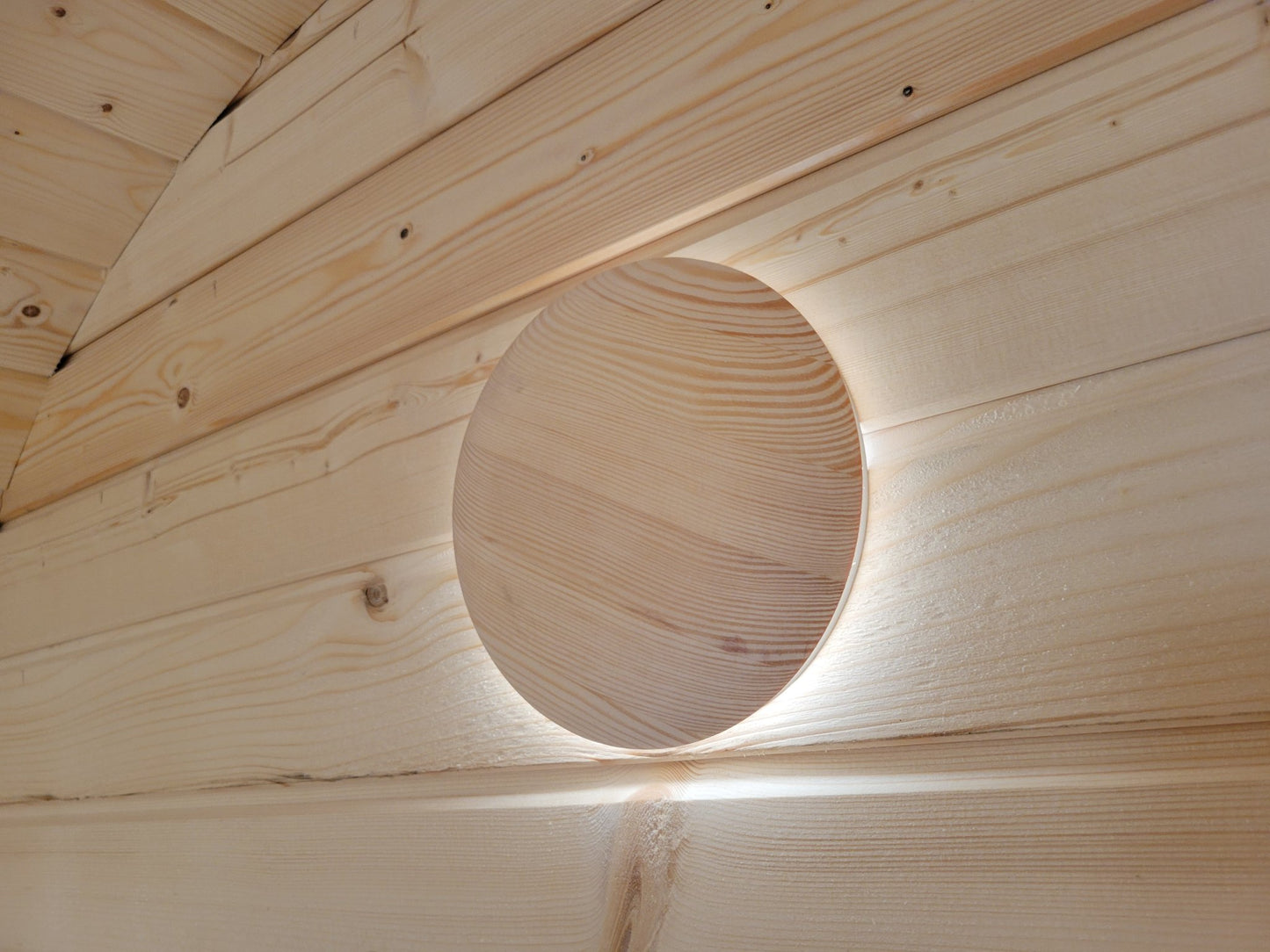 Steam & Oak Barrel Sauna 3m Canopy + Anteroom