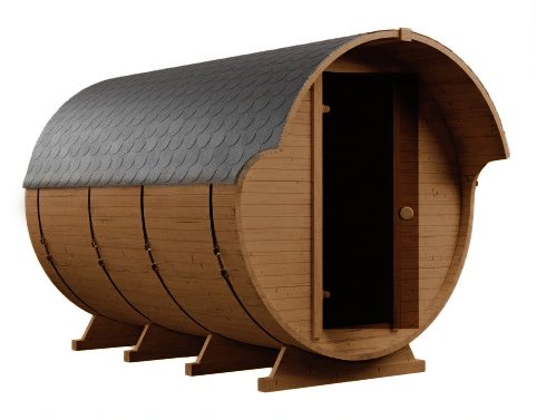 Steam & Oak Barrel Sauna 3m with Anteroom