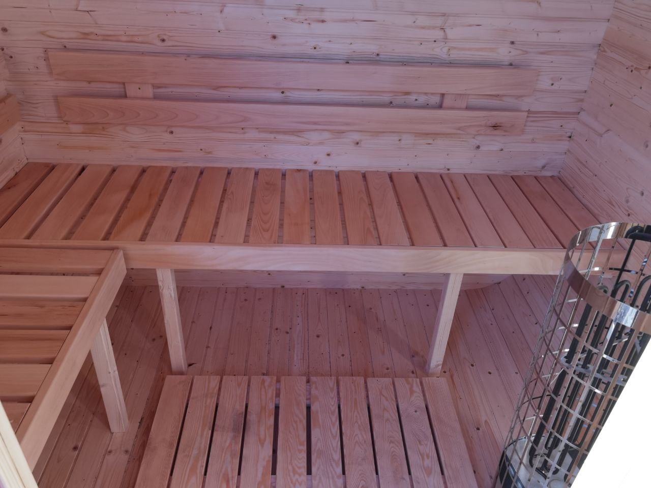 Steam & Oak Cube Sauna 1.8m