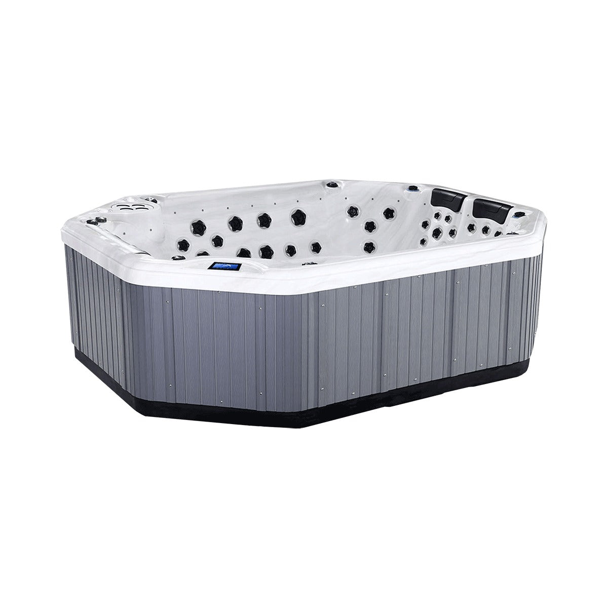 Party Pool 12 Spa Pool — 12 Seat 32A Social Spa Pool | Steam & Oak
