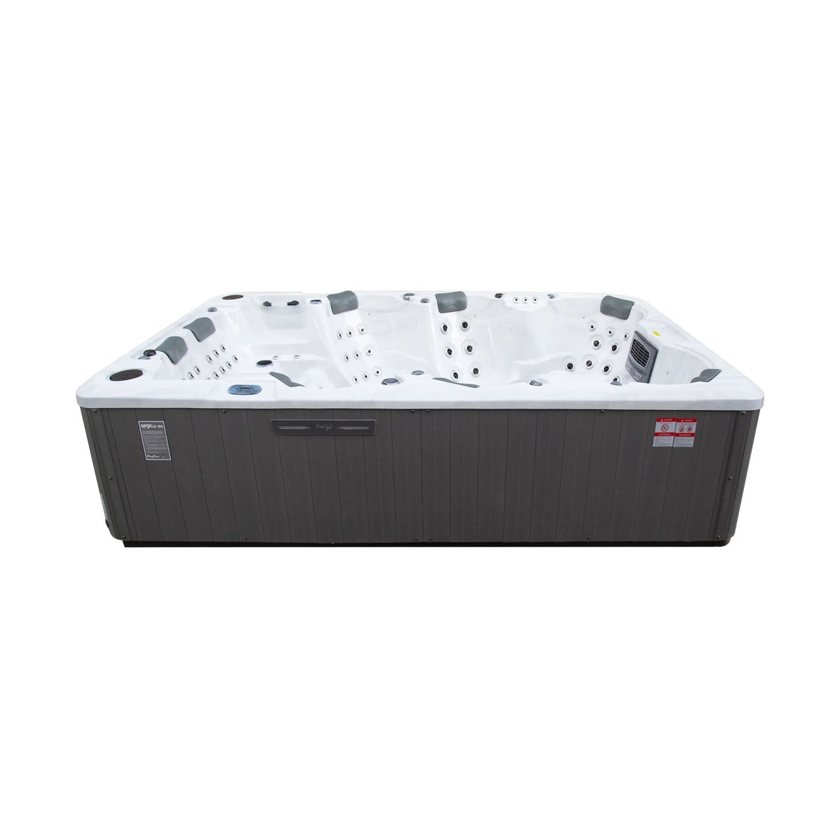 Party Pool 9 Spa Pool — 9 Person 40A Social Spa Pool | Steam & Oak