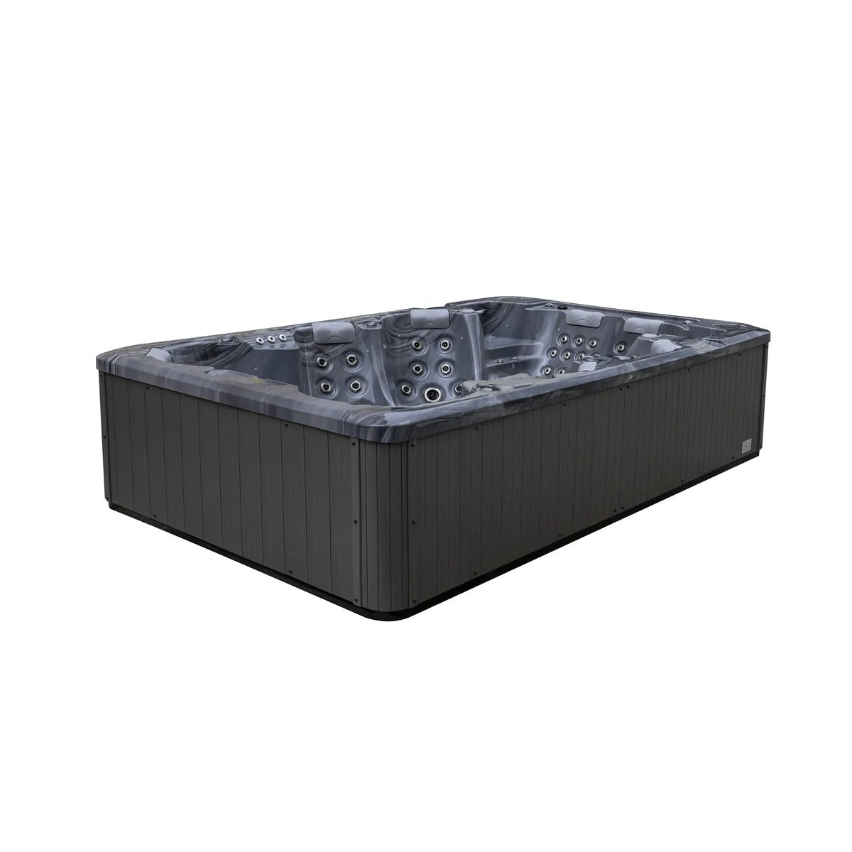 Party Pool 9 Spa Pool — 9 Person 40A Social Spa Pool | Steam & Oak