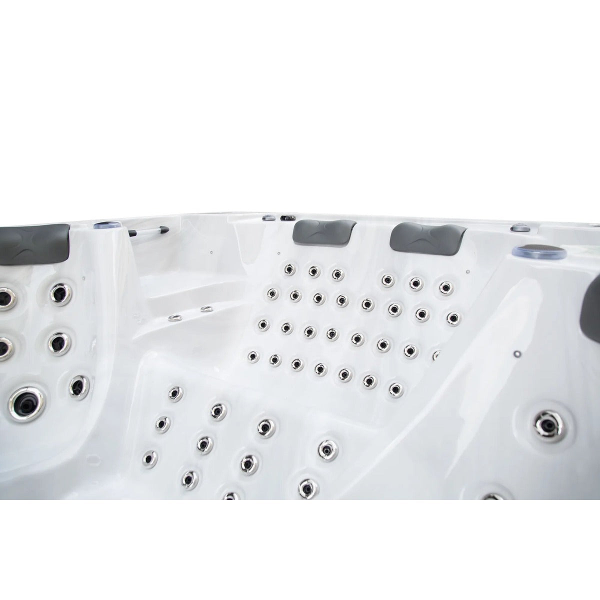 Party Pool 9 Spa Pool — 9 Person 40A Social Spa Pool | Steam & Oak