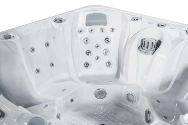 Platinum 10 Hot Tub — 7 Person 32A Luxury Spa | Steam & Oak