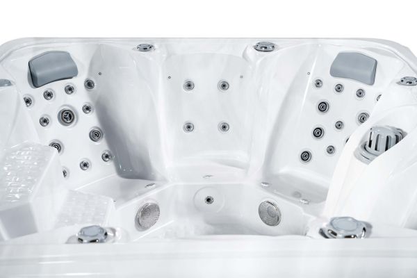 Platinum 10 Hot Tub — 7 Person 32A Luxury Spa | Steam & Oak