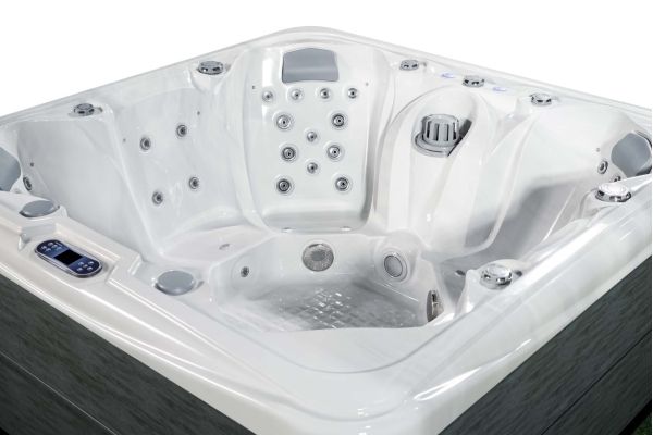 Platinum 10 Hot Tub — 7 Person 32A Luxury Spa | Steam & Oak