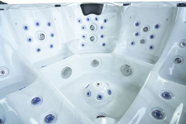 Platinum 11 Hot Tub — 5 Person 32A Performance Luxury Spa | Steam & Oak