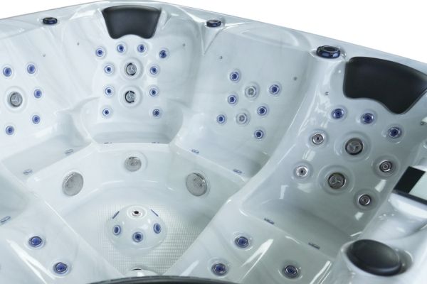 Platinum 11 Hot Tub — 5 Person 32A Performance Luxury Spa | Steam & Oak