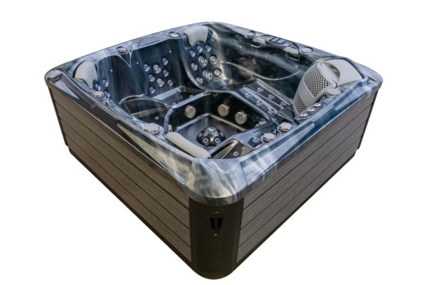 Platinum 11 Hot Tub — 5 Person 32A Performance Luxury Spa | Steam & Oak