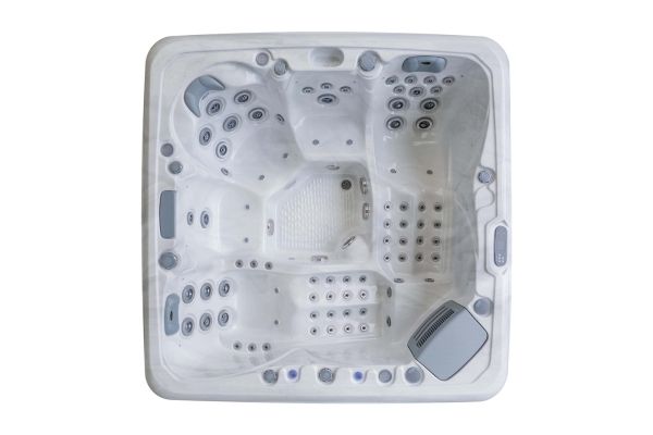 Platinum 12 Hot Tub — 7 Person 32A Performance Luxury Spa | Steam & Oak