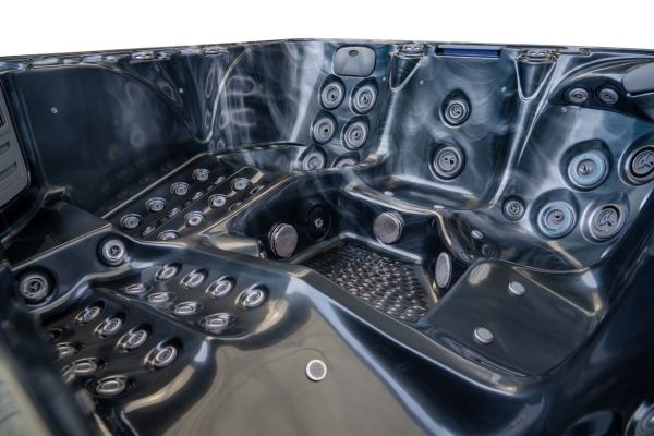 Platinum 12 Hot Tub — 7 Person 32A Performance Luxury Spa | Steam & Oak