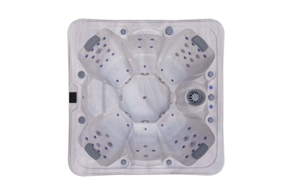 Platinum 14 Hot Tub — 7 Person 32A Elite Luxury Spa | Steam & Oak