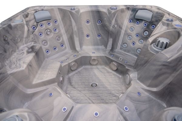 Platinum 14 Hot Tub — 7 Person 32A Elite Luxury Spa | Steam & Oak