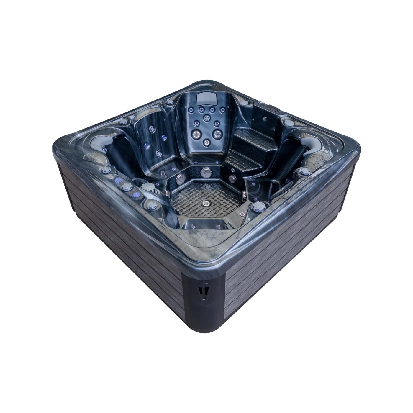 Platinum 14 Hot Tub — 7 Person 32A Elite Luxury Spa | Steam & Oak